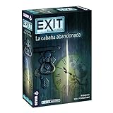 Devir - Exit: Den forladte hytte, brætspil på spansk for voksne, med venner, Escape Room, Mystery (BGEXIT1)