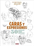 Los Cuadernos Del Dibujante. Caras Y Expresiones: 50 modelos para empezar (TENDENCIAS JUVENILES)