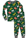 Harry Bear Pijamas de Manga Larga para niños Dinosaurio Ajuste Ceñido Multicolor 3-4 Años