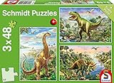 Schmidt Spiele 56202 48pieza(s) puzzle - Rompecabezas (Jigsaw puzzle, Dinosaurios, 4 año(s), 263 mm, 178 mm, Caja)