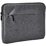 Funda para tablet de Amazon Basics con bolsillo frontal, 25,4 cm, gris