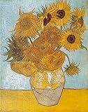 Clementoni, Disenyo ng Van Gogh: Mga Sunflower. Puzzle 1000 Mga piraso