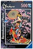 Ravensburger Puzzle 500 Piezas, Ilustración Yozakura, Japon, Puzzle Adultos, Rompecabezas Ravensburger
