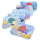 BBLIKE Puzzle Infantil de Oceano para niños, puzle de 5 imágenes, Adecuado para niños y niñas a Partir de 3, 4 y 5 años (Oceano)