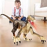 FRUSE Dinosaurio, Robot con luz LED, Juguetes