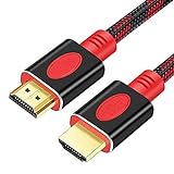 SHULIANCABLE Cable HDMI 4K, HDMI 2.0 Alta Velocidad con Ethernet 4K 18Gbps, 3D, 1080p, Compatible con TV, Xbox, HDR, ARC, PS4, BLU-Ray (5M)