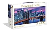 Clementoni - Puzzle 13200 piezas paisaje Ciudad Nueva York Skyline, Puzzle adulto New York (38009)
