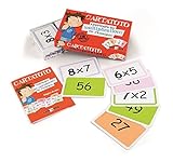 Cayro-410010 Juego cartas Multiplicar Cartatoto +6 años, Multicolor (410010)