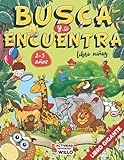 Книги Search and Find для дітей 2-5 років: Search and Find для самих маленьких | Пошук і пошук тварин усіх кольорів | Пошук і пошук книг для дітей 2 років, 3 років, 4 років і 5 років