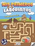Laberintos para niños 3-5 años: Rompecabezas niños 3,4,5 años educativos | Libro de actividades juegos de logica educativos | Aprendo en casa puzzles