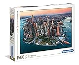 Clementoni - Puzzle 1500 piezas paisaje New York, puzzle adulto Nueva York (31810)