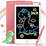 Richgv Tableta d'Escriptura LCD 10 Polzades, Pissarra Magnètica per a Nens, Educatius Joguines Regal Nena Nen de 2 3 4 5 6 Anys Nens(Rosa)