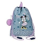 Блакитна сумка для снеків Disney Minnie Style 27x34 см з поліестеру