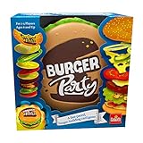 Goliath Games Burger Party - Juego Familiar para niños de 6 años, diseño Sencillo y rápido, Multicolor