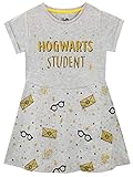 Harry Potter Vestido para niñas Hogwarts Gris 7-8 Años