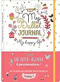 My bullet journal Mémoniak - My happy life - Agenda en pointillé et préempli (Carnets et bullet)