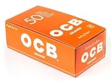 OCB - Papel de liar OCB Orange - Papeles cortos - 50 librillos