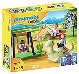 PLAYMOBIL 1,2,3 71157 Aire de jeux, jouets éducatifs et moteurs pour tout-petits, premiers jouets pour enfants de 1,5 à 4 ans