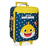 BABY SHARK Mój dobry przyjaciel, walizka kabinowa 50 cm dzieci unisex, niebieski (niebieski), 35x50x16 cm
