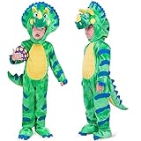 Spooktacular Creations Green Triceratops Costume -3t