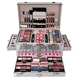 JasCherry Makeup Set Makeup Case Palette ກ່ອງຄົບຊຸດພ້ອມ Eyeshadow, Blush, Lip Gloss - Professional Beauty Cosmetic Box Beauty Gift Set #1