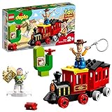 LEGO DUPLO - Tren de Toy Story, Juguete de Construcción con Personajes de la Película de Pixars y Figura de Woody y Buzz Lightyear (10894)