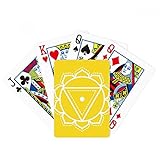 Totem Pattern Triangle Flower Poker Juego de mesa de diversión de tarjeta mágica