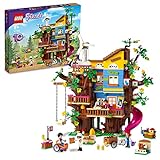 LEGO 41703 Friends Casa del Árbol de la Amistad, Juguete Educativo, Mini Muñecas MIA y River, Ideas Regalos Navidad para Niñas y Niños de 8 Años o Más