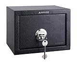 ARREGUI Class T17K Caja Fuerte de Acero con Cerradura de Llave, Caja de Seguridad para Casa y Hogar, Fácil de Usar y de Instalar, 17 x 23 x 17 cm, 4 L