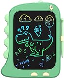 ORSEN Tableta de Escritura y Dibujo LCD 8,5 Pulgadas, Electrónico, Pizarra Infantil, Juguetes de Dinosaurio Regalo de Cumpleaños para Niños de 2 - 7 Años, Verde