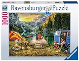 RAVENSBURGER PUZZLE (1000 Piezas, diseño de Vacaciones de Camping, Multicolor (16994)