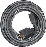 3Go CVGA10MM, Cable VGA, D-Sub, 10 m, Negro