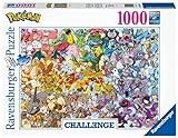 Ravensburger Puzzle 1000 Piezas, Pokémon Challenge, Colección Challenge, Jigsaw Puzzle