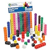 Učni viri - Mathlink Cubes (Set of 100), Color (LER4285), Color, Assorted Model