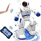 Robot Juguete Robot para niños 8 9 años Juguetes Robótica Educativa Robot infantil Inteligente e Interactivo Programación Gestos Control Multifuncionales Luz y Sonido Juguete Ideal para Niños