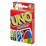 Mattel Games UNO classic, juego de cartas (Mattel W2087)