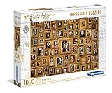 Clementoni - Puzzle 1000 piezas Imposible Harry Potter, Puzzle adulto personajes (61881)