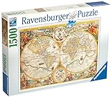 Ravensburger - Mapamundi histórico, Puzzle de 1500 Piezas (16381 6)