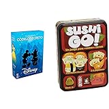 Devir - Código Secreto Disney (BGCOSEDISP) + Sushi Go, Juego de Mesa, Juego de Cartas, Juegos de Mesa con Amigos, Party (BGSUSHI)