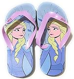 Chanclas Frozen Disney para Playa o Piscina - Flip-Flop Disney Frozen Elsa para niñas (Azul, Numeric_32)