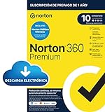 Norton 360 Premium+Utilities 2023-12 meses de suscripción con renovación automática Dark Web Monitoring Secure VPN y Gestor de contraseñas|PC/Mac |10 Dispositivo|Código de activación enviado por email