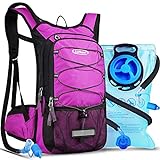Lunidry 15L Hydration Backpack with 3L Bag, Backpack Storage Compartment for Running Trail Cycling Bicycle Hiking, Hydration Backpack for Men and Women