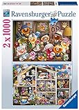 Ravensburger - Puzzle Jaleas Divertidas, 2 Puzzle de 1000 pezzi, Puzzle Adultos, Exclusiva Amazon