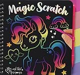 Depesche 10710 Magic scratch Book, Ylvi ati awọn Minimoomis - Colouring Book