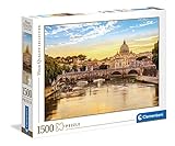 Clementoni - Puzzle 1500 piezas paisaje Roma, puzzle adulto (31819)