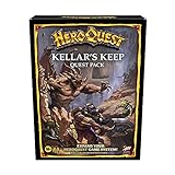 Hasbro Avalon Hill HeroQuest Kellar's Keep Expansion, a Partir de 14 años, 2 a 5 Jugadores, Requiere Sistema de Juego HeroQuest para Jugar, Multicolor, F4543