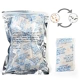 LotFancy Silica Gel Bags, 10g x 30 Moisture Desiccant Packets, Safe Anti-Moisture Bags.