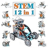 Dreamy Cubby Juguetes para niños de 8 a 12 años, Kit de Ciencia Robot Stem 12 en 1, Juguetes de Robot Solar Educativo, 199 Piezas, Juguete de construcción para niños, Regalos de Pascua para niños