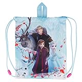 Mochila porta merienda para niños y niñas - bolsa de cuerdas para merienda infantil - bolsa saco para el almuerzo de Frozen