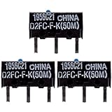 IT-Services Irro 3X D2FC-F-K (50M) Kit de Reparación de Microinterruptor/Kit de Reparación apropiado para Mouse de computadora de Logitech, Razer, Roccat, SteelSeries y Otros